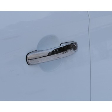 Накладки на дверные ручки (нерж.сталь) Ford Kuga I (2008-2012) бренд – Omtec (Omsaline) главное фото